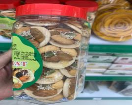 Kẹo điều đồng tiền mix hạt